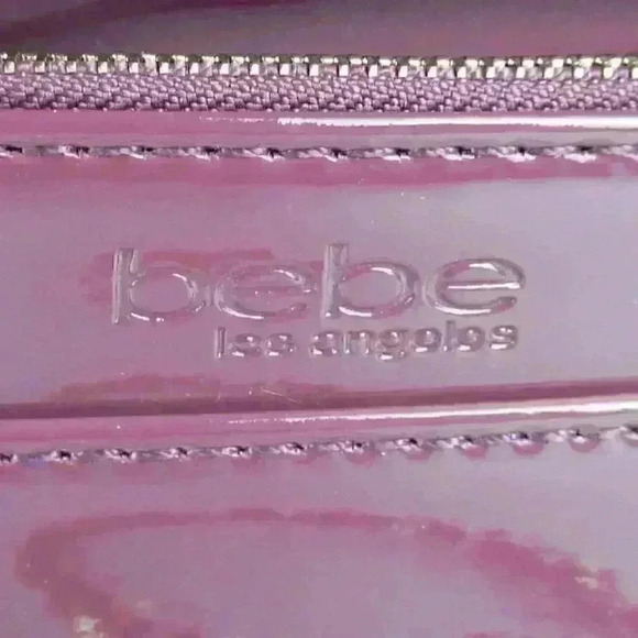 Bebe Womens Dana Embossed Crossbody Bag NWT $69 - Picture 7 of 8